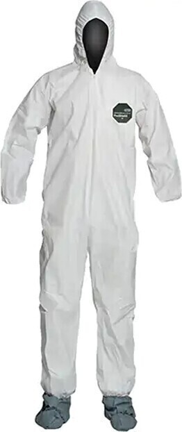Combinaison de protection Proshield 50 blanc, microporeux avec bottes #TQSFQ746000 Combinaison de protection Proshield 50 blanc, microporeux avec bottes #TQSFQ746000