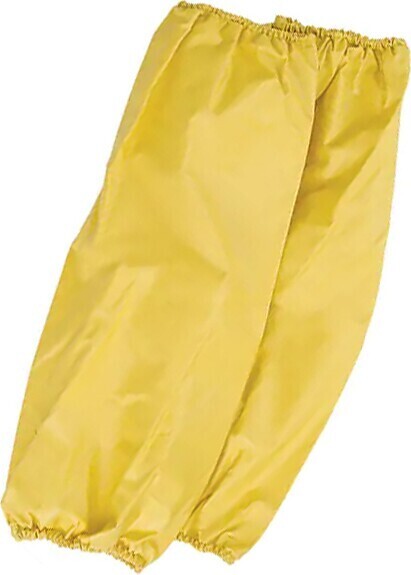 Manchette jetable 18" jaune avec poignet élastique #TQSAL703000
