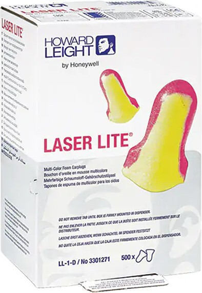 Bouchons pour oreilles en mousse sans corde à usage unique Laser Lite #TQSAF827000 Bouchons pour oreilles en mousse sans corde à usage unique Laser Lite #TQSAF827000