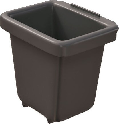 TRISOURCE Corbeille d'appoint de bureau pour le recyclage 2 L #NI0TS002GRI