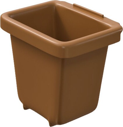 TRISOURCE Corbeille d'appoint de bureau pour le recyclage 2 L #NI0TS002BRU TRISOURCE Corbeille d'appoint de bureau pour le recyclage 2 L #NI0TS002BRU