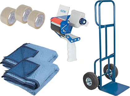 Moving Kit with Hand Truck, Blankets and Sealing Tapes #TQ0MO802000