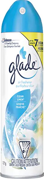 Glade Rafraîchisseur d'air en aérosol 8 oz #P2709823000 Glade Rafraîchisseur d'air en aérosol 8 oz #P2709823000