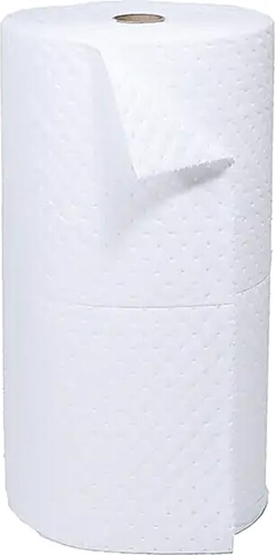 Rouleau absorbant pour huile seulement, 15" x 150', blanc #TQSAL560000