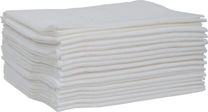 Wypall X60 Chiffons de nettoyage plié en quatre blancs #KC041083000