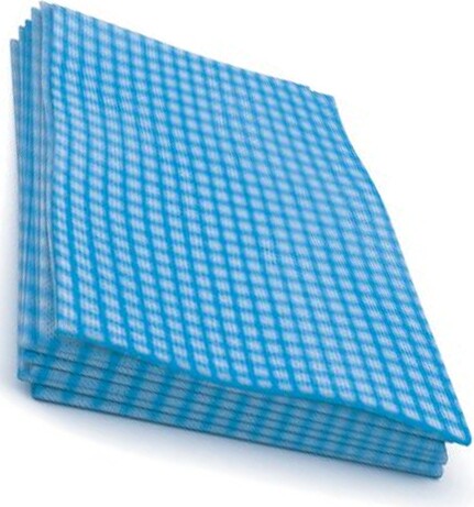 W902 Tuff Job Quaterfold Foodservice Towels, Blue #CC00W902000