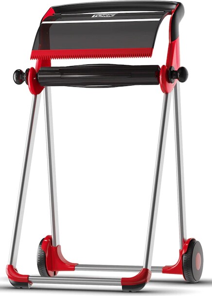 Distributeur sur pied pour chiffons de travail industriel en rouleau #SC652028100
