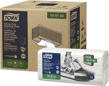 Tork Chiffons pour nettoyage industriel plis-multiples #SC530182000 Tork Chiffons pour nettoyage industriel plis-multiples #SC530182000