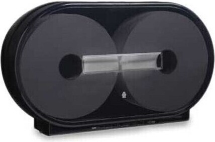 Double Jumbo Toilet Tissue Dispenser Black #OST32020000 Double Jumbo Toilet Tissue Dispenser Black #OST32020000