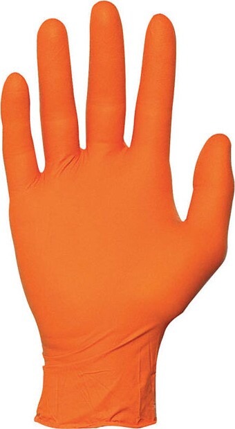 Orange Nitrile Gloves 7 Mils Powder Free #CV2270NIT00 Orange Nitrile Gloves 7 Mils Powder Free #CV2270NIT00