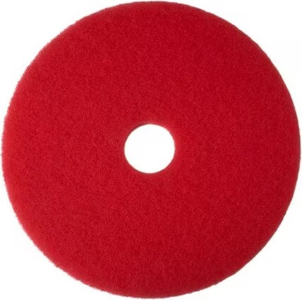 5100 SCOTCH-BRITE Scrubbing and Buffing Floor Pads Red #3M010016ROU