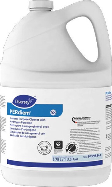 PERDIEM 58 Nettoyant désinfectant tout usage avec Peroxyde d'hydrogène #JH949988410 PERDIEM 58 Nettoyant désinfectant tout usage avec Peroxyde d'hydrogène #JH949988410