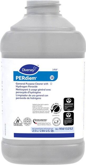 PERDIEM 58 Nettoyant désinfectant tout usage avec Peroxyde d'hydrogène #JH956132520 PERDIEM 58 Nettoyant désinfectant tout usage avec Peroxyde d'hydrogène #JH956132520
