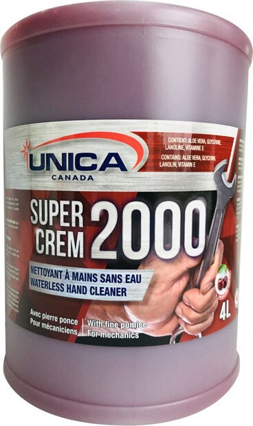 SUPER CREM 2000 Waterless Hand Cleaner for Mechanics #QCS2004J000 SUPER CREM 2000 Waterless Hand Cleaner for Mechanics #QCS2004J000