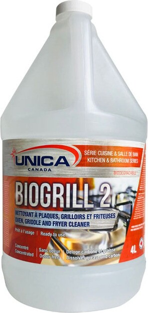 BIOGRILL Oven, Griddle and Fryer Degreaser #QCNGRI20400 BIOGRILL Oven, Griddle and Fryer Degreaser #QCNGRI20400