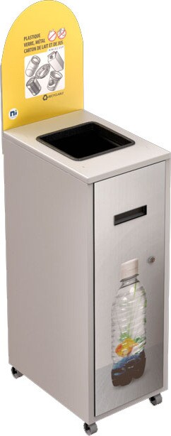 MULTIPLUS Recycling Station with lid 58L #NIMU58P1PVMBLA MULTIPLUS Recycling Station with lid 58L #NIMU58P1PVMBLA