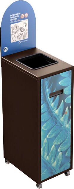 MULTIPLUS Recycling Station with lid 58L #NIMU58P2MRBRU MULTIPLUS Recycling Station with lid 58L #NIMU58P2MRBRU