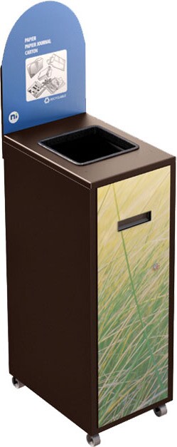 MULTIPLUS Recycling Station with lid 58L #NIMU58P2PCBRU MULTIPLUS Recycling Station with lid 58L #NIMU58P2PCBRU