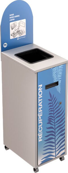 MULTIPLUS Recycling Station with lid 58L #NIMU58P3PCBLA MULTIPLUS Recycling Station with lid 58L #NIMU58P3PCBLA