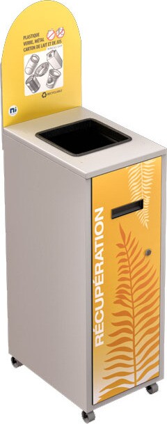 MULTIPLUS Recycling Station with lid 58L #NIMU58P3PVMBLA MULTIPLUS Recycling Station with lid 58L #NIMU58P3PVMBLA