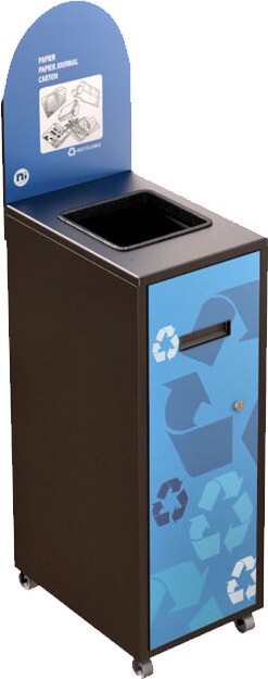 MULTIPLUS Recycling Station with lid 58L #NIMU58P4PCNOI MULTIPLUS Recycling Station with lid 58L #NIMU58P4PCNOI