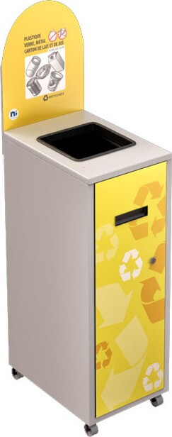 MULTIPLUS Recycling Station with lid 58L #NIMU58P4PVMBLA MULTIPLUS Recycling Station with lid 58L #NIMU58P4PVMBLA