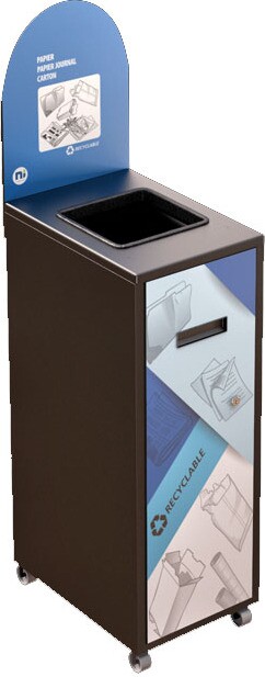 MULTIPLUS Recycling Station with lid 58L #NIMU58P5PCNOI MULTIPLUS Recycling Station with lid 58L #NIMU58P5PCNOI