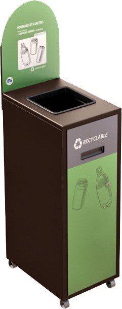 MULTIPLUS Recycling Station with lid 58L #NIMU58P6COBRU MULTIPLUS Recycling Station with lid 58L #NIMU58P6COBRU