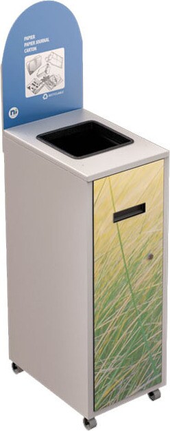MULTIPLUS Recycling Station with Lid 87L #NIMU87P2PCBLA MULTIPLUS Recycling Station with Lid 87L #NIMU87P2PCBLA