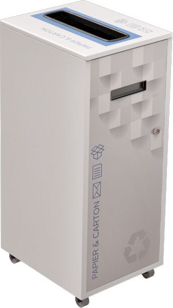 LOUNGE Recycling Container 87L #NILO87P8PCBLA LOUNGE Recycling Container 87L #NILO87P8PCBLA
