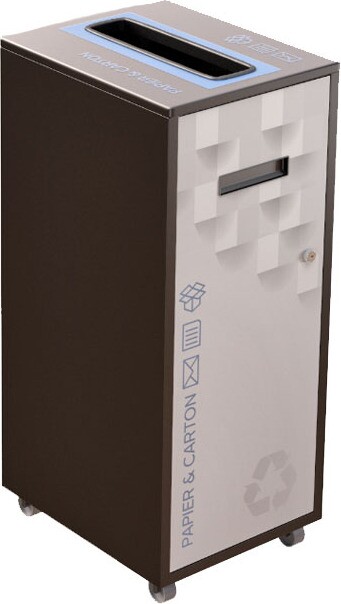 LOUNGE Recycling Container 87L #NILO87P8PCNOI LOUNGE Recycling Container 87L #NILO87P8PCNOI