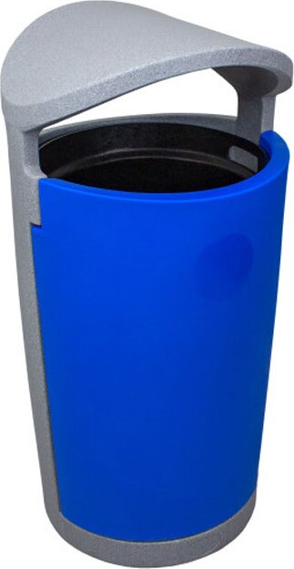 EURO Poubelle extérieur pour le recyclage mixte 36 gal #BU148066000 EURO Poubelle extérieur pour le recyclage mixte 36 gal #BU148066000