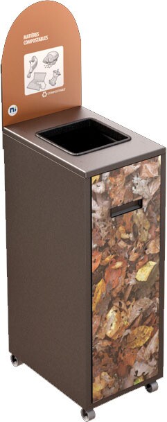 MULTIPLUS Station de recyclage pour les matières organiques 87L #NIMU87P2MOGRI MULTIPLUS Station de recyclage pour les matières organiques 87L #NIMU87P2MOGRI