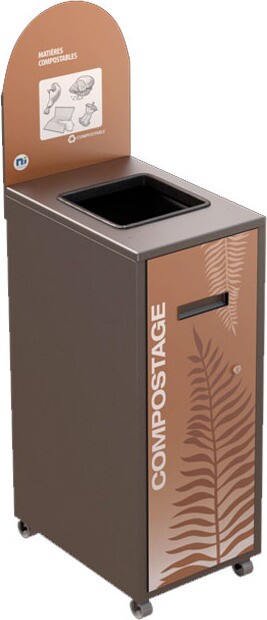 MULTIPLUS Station de recyclage pour les matières organiques 87L #NIMU87P3MOGRI MULTIPLUS Station de recyclage pour les matières organiques 87L #NIMU87P3MOGRI