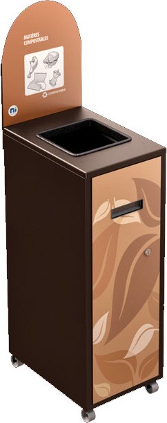 MULTIPLUS Station de recyclage pour les matières organiques 87L #NIMU87P4MOBRU MULTIPLUS Station de recyclage pour les matières organiques 87L #NIMU87P4MOBRU