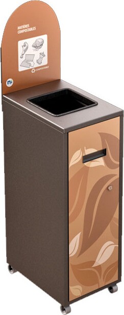MULTIPLUS Station de recyclage pour les matières organiques 87L #NIMU87P4MOGRI MULTIPLUS Station de recyclage pour les matières organiques 87L #NIMU87P4MOGRI
