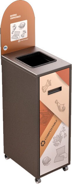MULTIPLUS Station de recyclage pour les matières organiques 87L #NIMU87P5MOGRI MULTIPLUS Station de recyclage pour les matières organiques 87L #NIMU87P5MOGRI