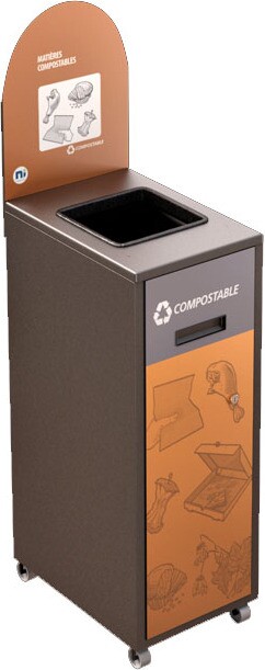 MULTIPLUS Station de recyclage pour les matières organiques 87L #NIMU87P6MOGRI MULTIPLUS Station de recyclage pour les matières organiques 87L #NIMU87P6MOGRI