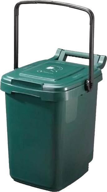 ECO CADDY Corbeille pour le recyclage des matières organiques 23L #NIEC0MO5VER