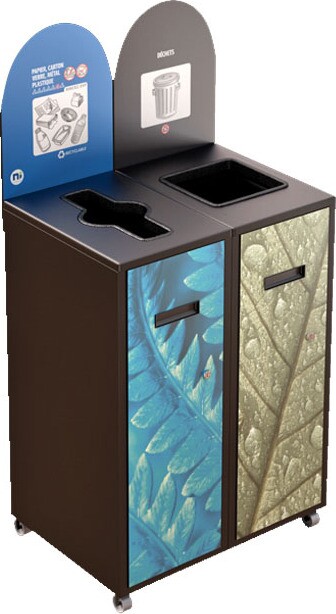 MULTIPLUS 2 Streams Recycling Station 87L #NIMU8702P2BRU MULTIPLUS 2 Streams Recycling Station 87L #NIMU8702P2BRU