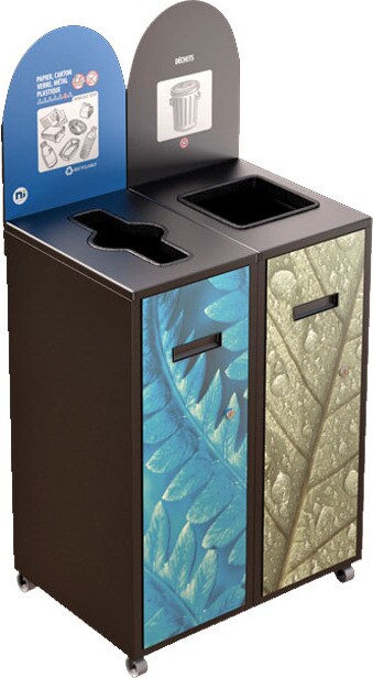 MULTIPLUS 2 Streams Recycling Station 87L #NIMU8702P2NOI