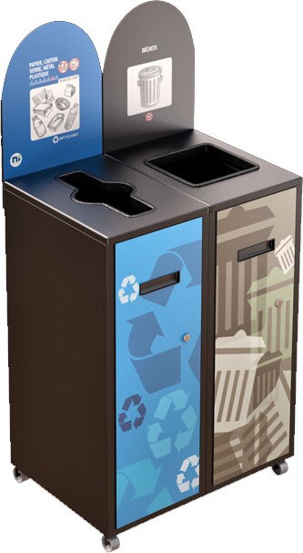 MULTIPLUS 2 Streams Recycling Station 87L #NIMU8702P4NOI MULTIPLUS 2 Streams Recycling Station 87L #NIMU8702P4NOI
