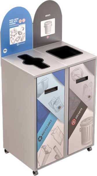 MULTIPLUS 2 Streams Recycling Station 87L #NIMU8702P5BLA MULTIPLUS 2 Streams Recycling Station 87L #NIMU8702P5BLA