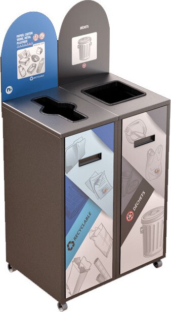 MULTIPLUS 2 Streams Recycling Station 87L #NIMU8702P5GRI MULTIPLUS 2 Streams Recycling Station 87L #NIMU8702P5GRI
