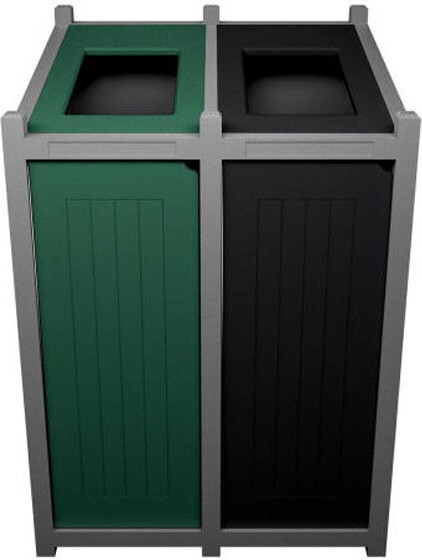 VENTURE Station pour le recyclage mixte 46 gal #BU113738000 VENTURE Station pour le recyclage mixte 46 gal #BU113738000