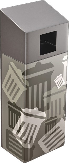 ROCKET Wall Mounted Waste Container 58L #NIROCKET580 ROCKET Wall Mounted Waste Container 58L #NIROCKET580