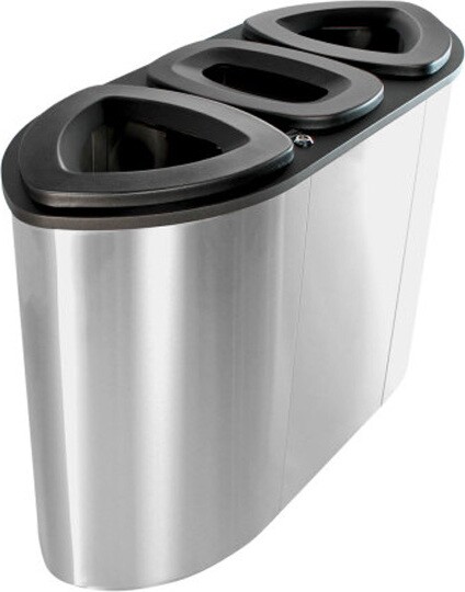 BOKA 3-Stream Recycling Station 78 Gal #BU102398000