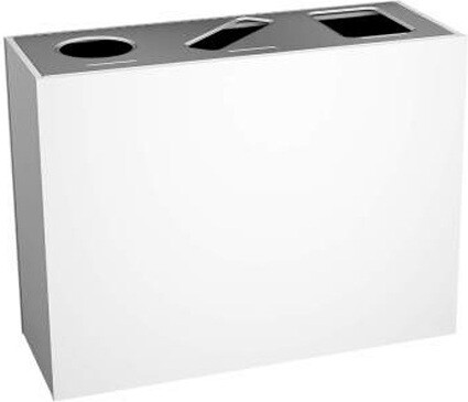 ARISTATA 3-Stream Customizable Recycling Station 45 Gal #BU101884000 ARISTATA 3-Stream Customizable Recycling Station 45 Gal #BU101884000