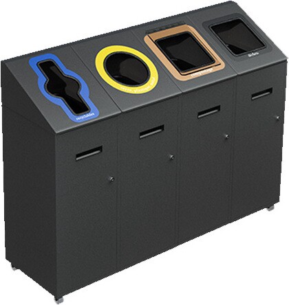 TRANSIT 4-Stream Recycling Station 87L #NITR8704000 TRANSIT 4-Stream Recycling Station 87L #NITR8704000