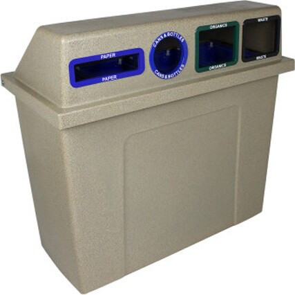 SUPER SORTER Station de recyclage 4 voies 92 gal #BU104018000